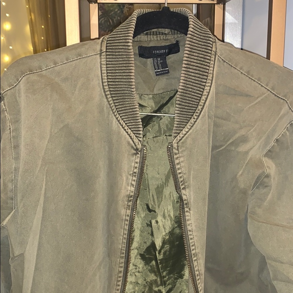 Oversized army jacket - Picture 2 of 4